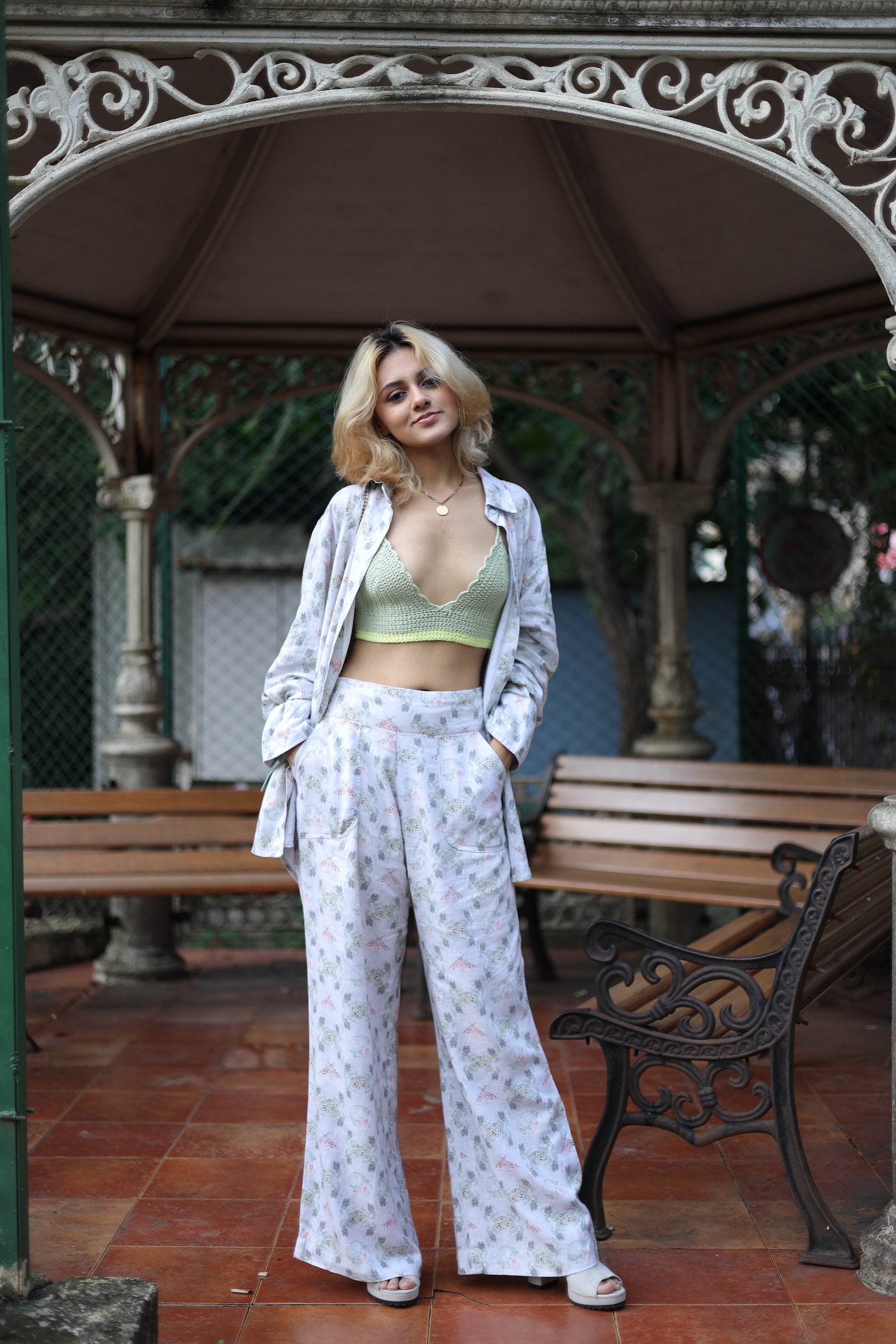 Olio linen Pants and shirt