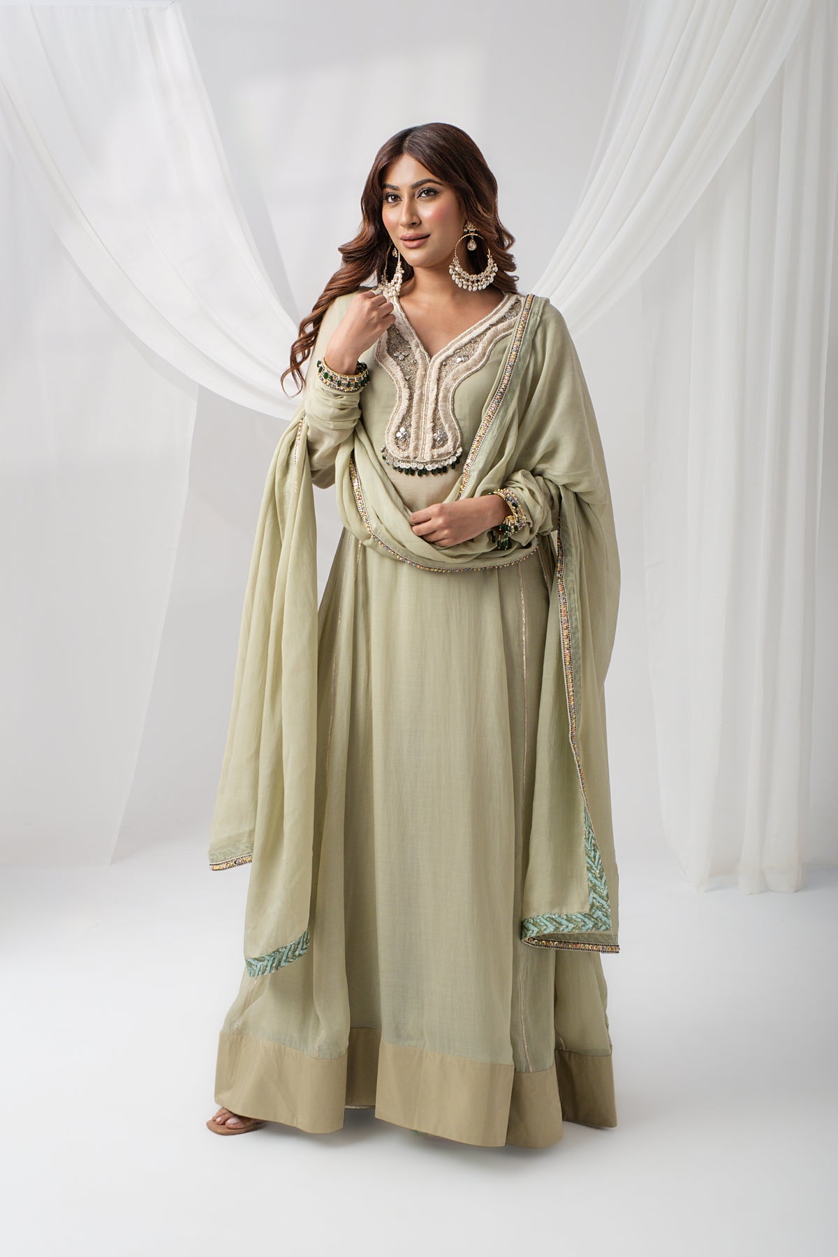 The Falak Anarkali Set