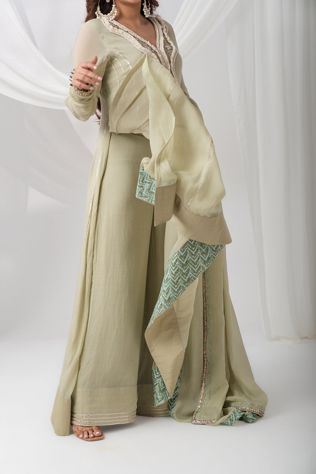 The Falak Anarkali Set