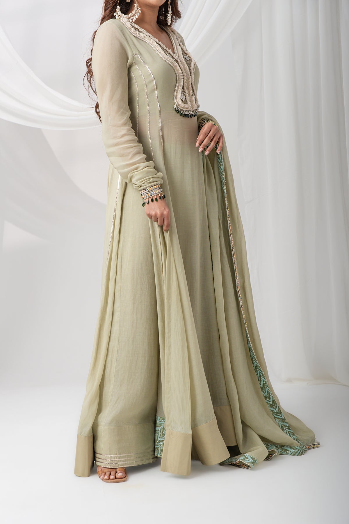 The Falak Anarkali Set