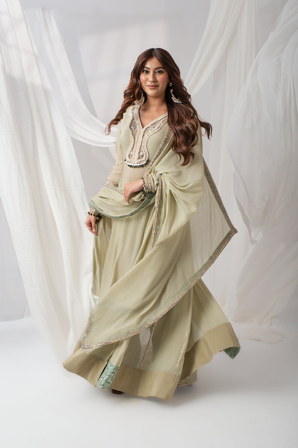 The Falak Anarkali Set