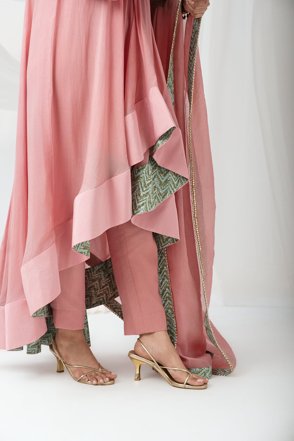 The Gulnar Anarkali Set