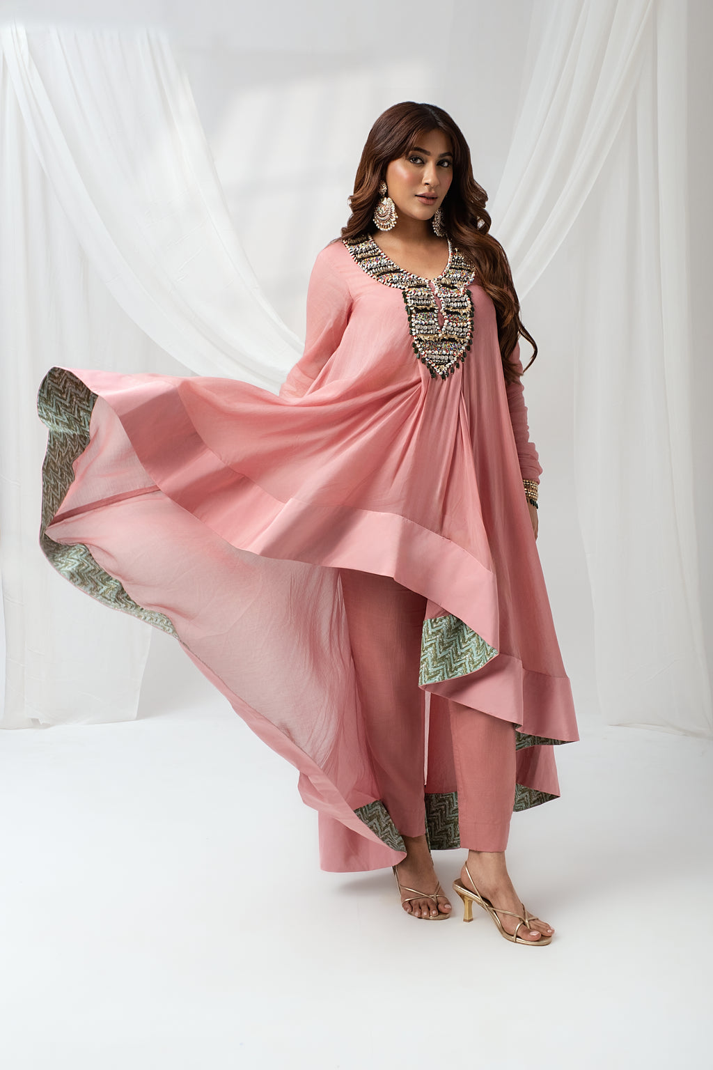 The Gulnar Anarkali Set