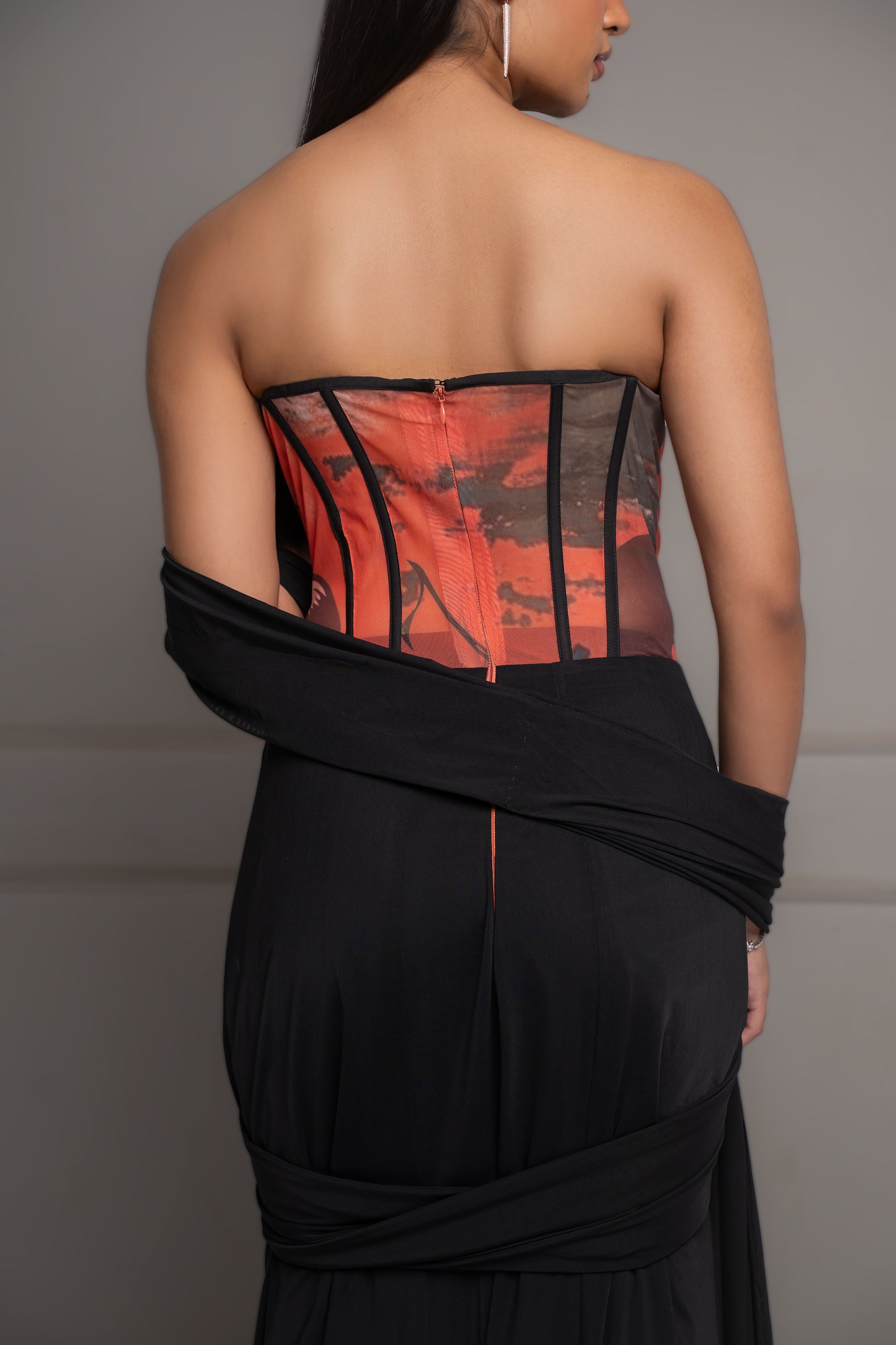 Noir Naari Saree