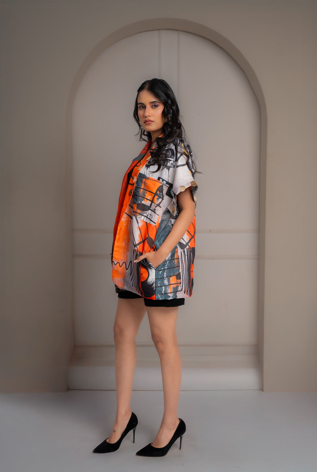 Viola Sunset Blazer Dress