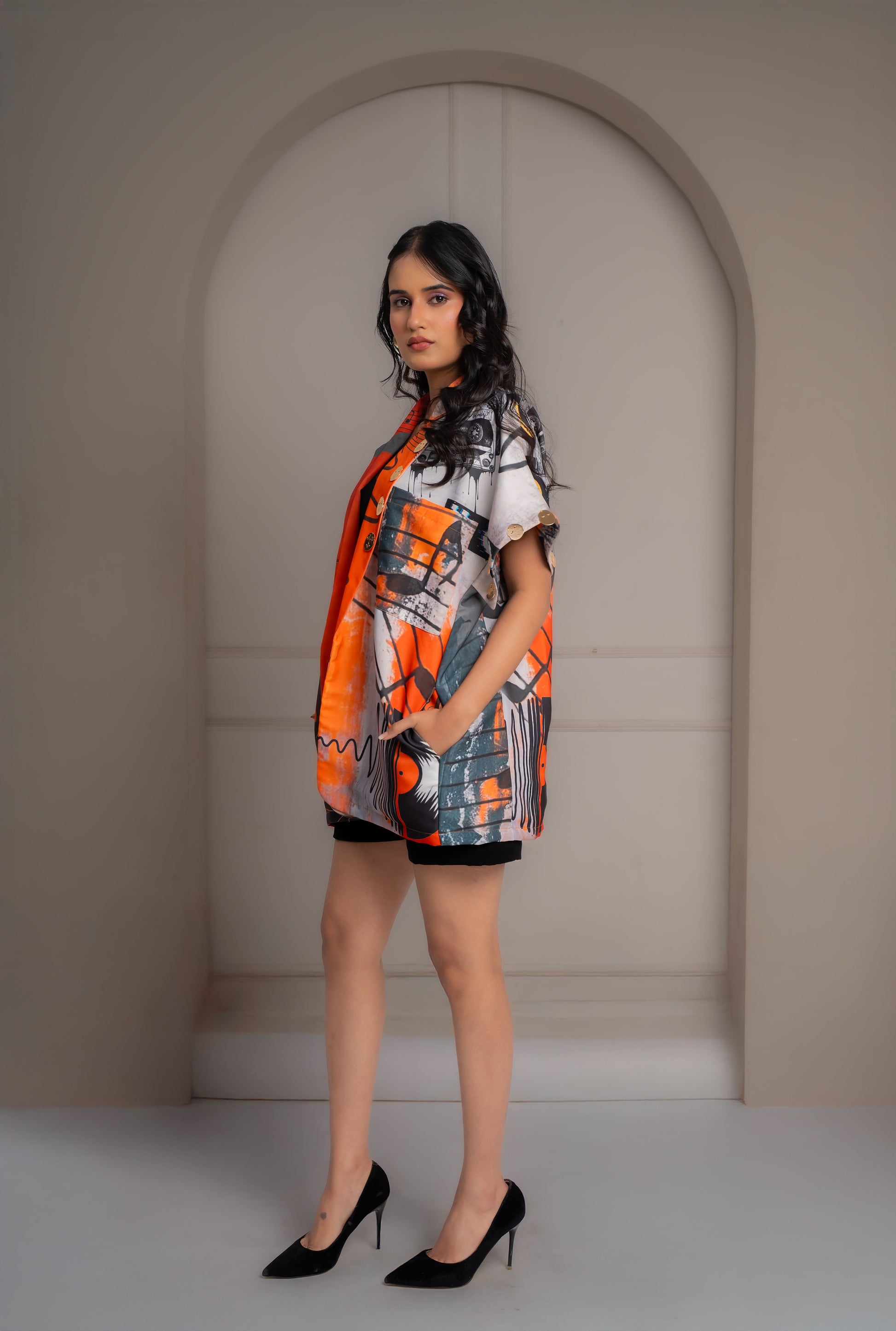 Viola Sunset Blazer Dress