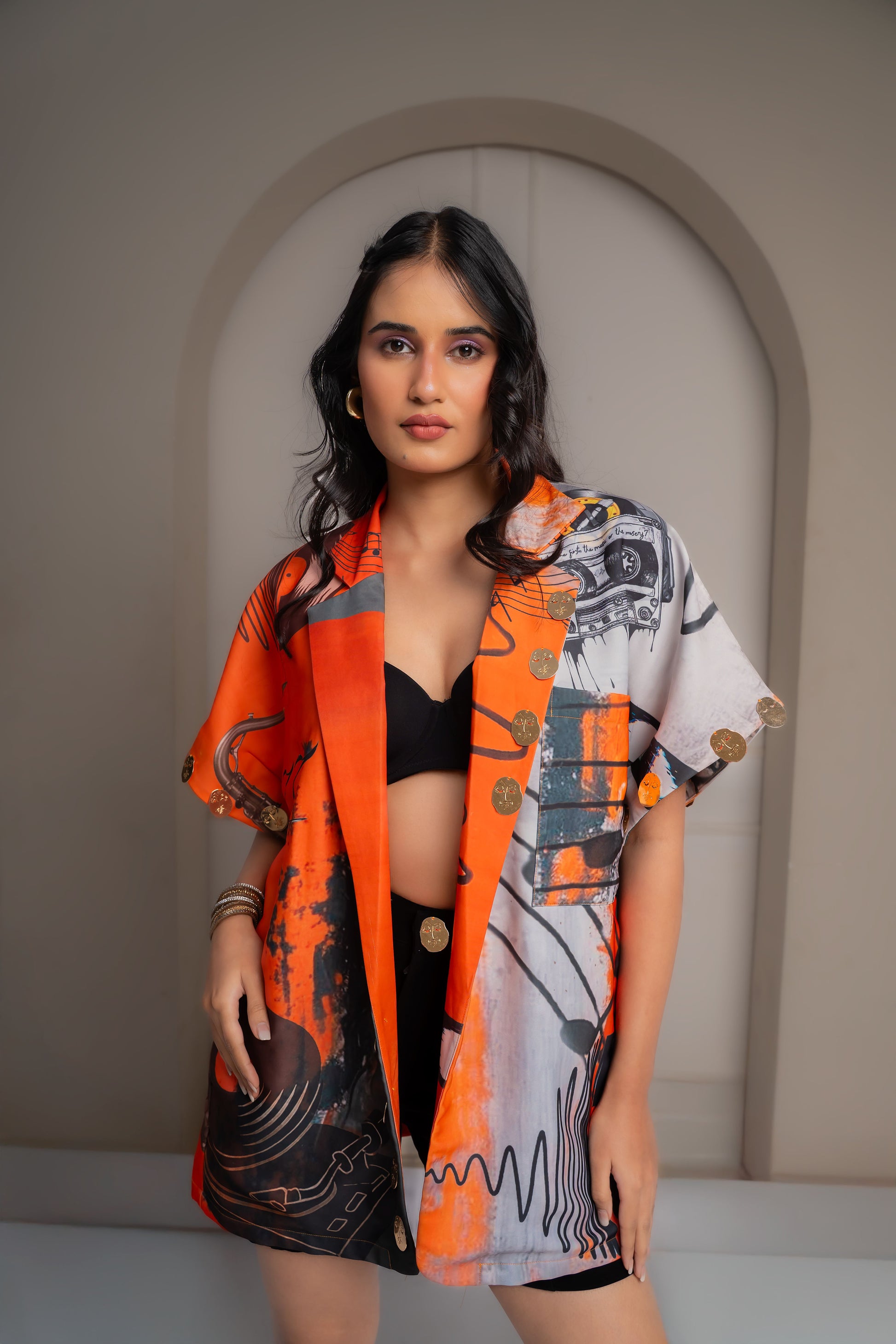 Viola Sunset Blazer Dress